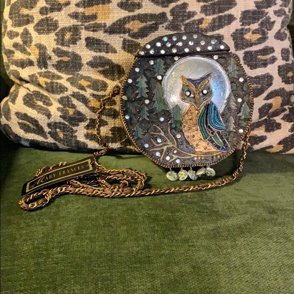 NWT Mary Frances Owl Purse